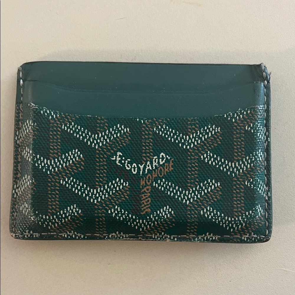 Goyard Saint Sulpice Card Holder Coated Canvas
